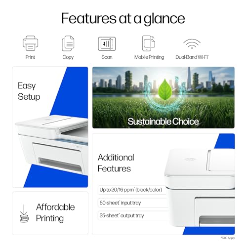 Image of HP Ink Advantage 4388 Dual Band WiFi (up to 10X Faster) Colour Printer Print /Scan /Copy with ADF Ideal for Home /Small Office