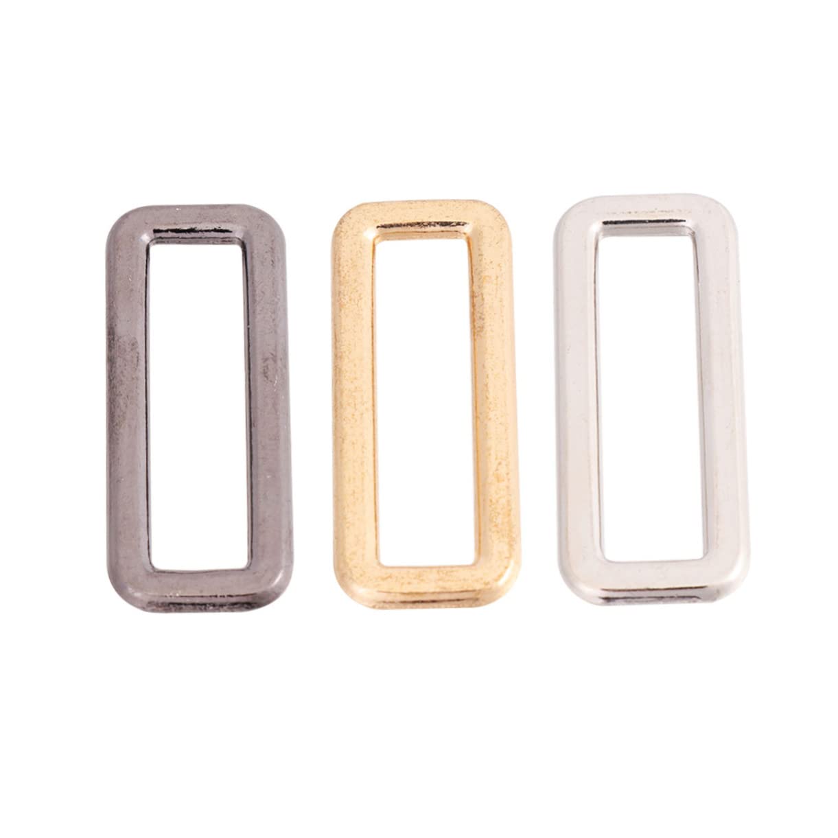 NUOBESTY 30 Uds Accesorios Suite Rodillo Llavero Hebilla Cuadrada