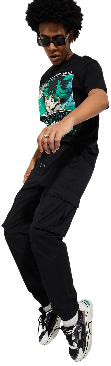 max URB_N Men Solid Cargo Joggers-picture-37