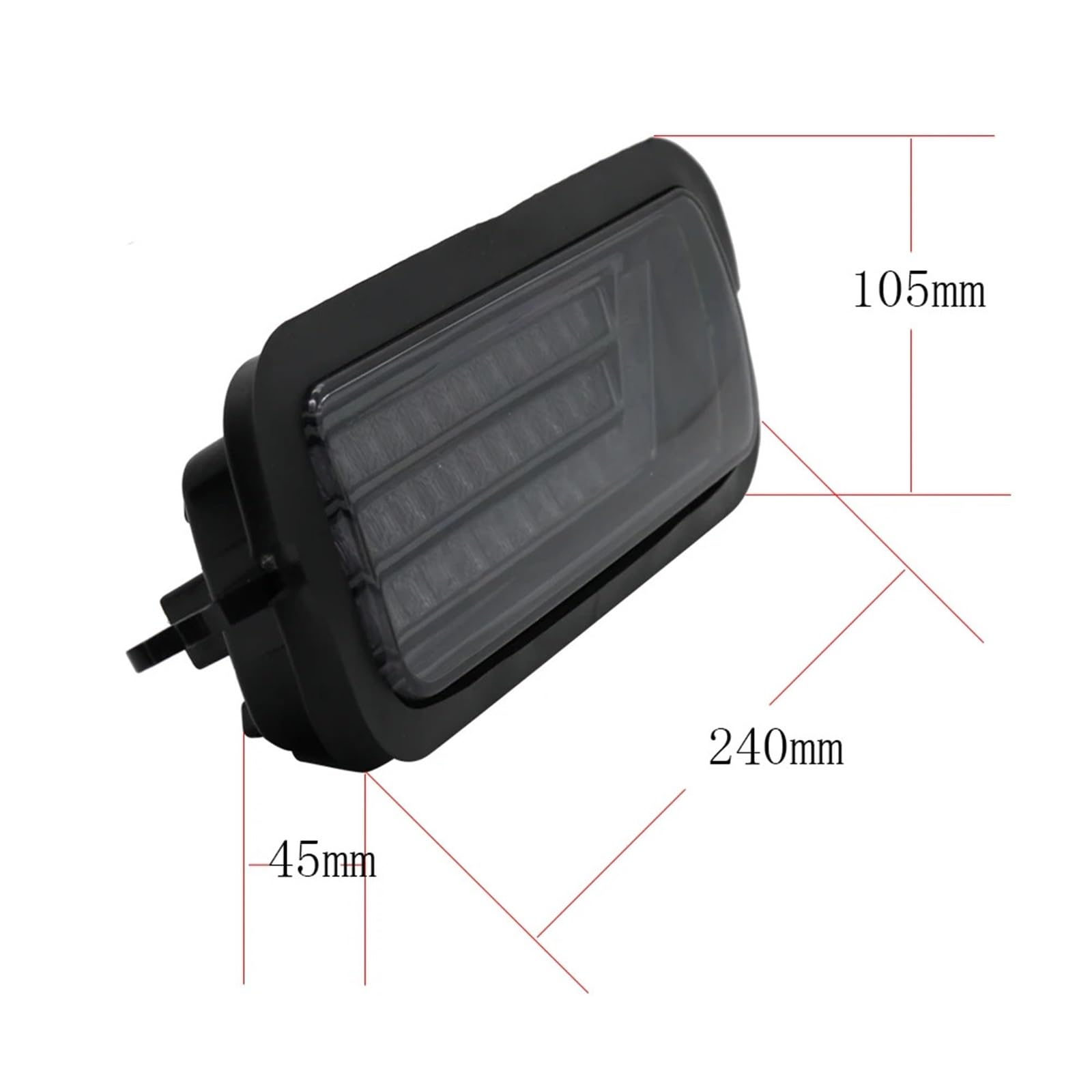 Head Lamp 2 szt. Pasuje do Lada Niva 4x4 1995 Działający kierunkowskaz Akcesoria do stylizacji samochodów Lampa tuningowa z DRL(1)