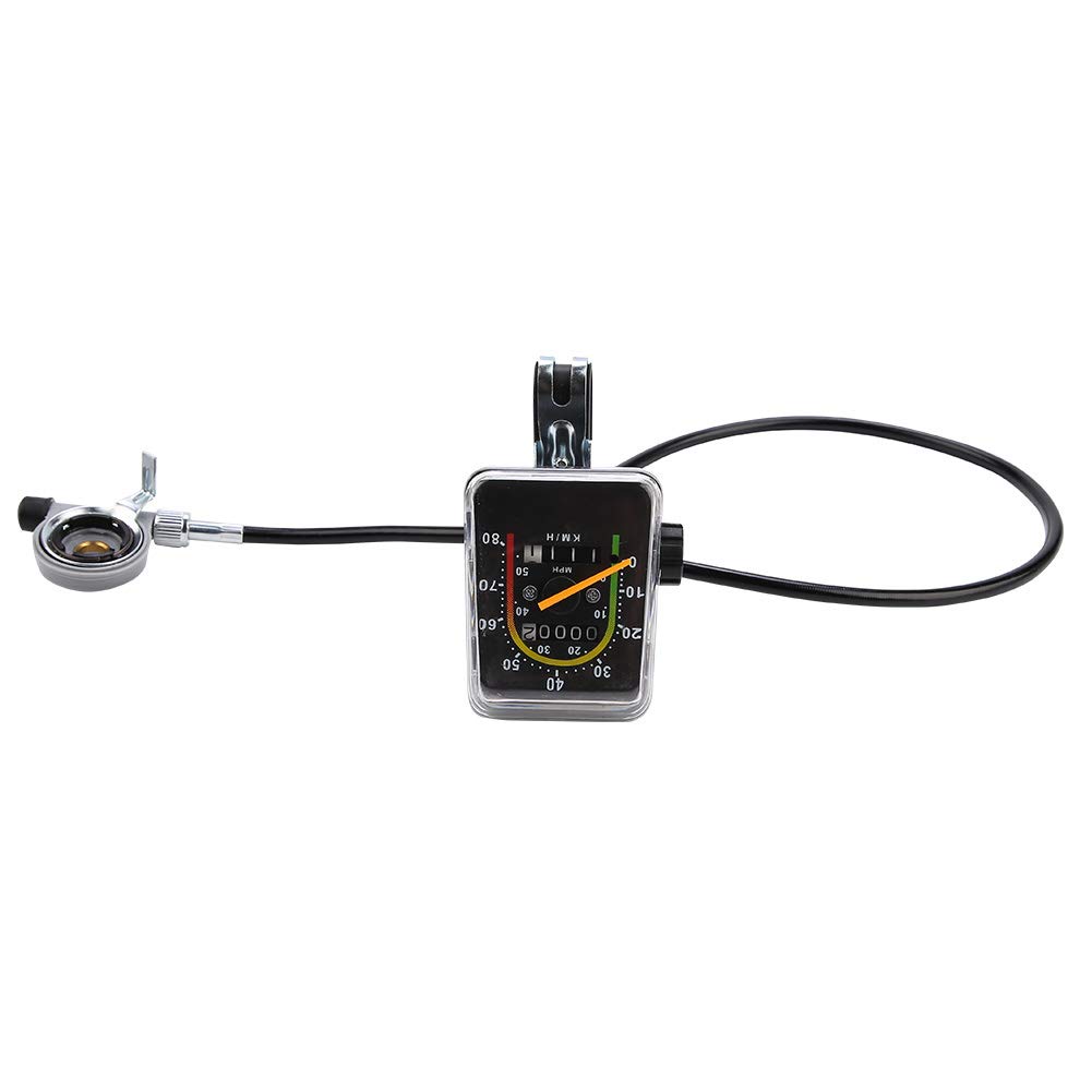 Bike Speedometer - No Battery Mechanical Odometer For 26-29" Bikes Bicycle Computer