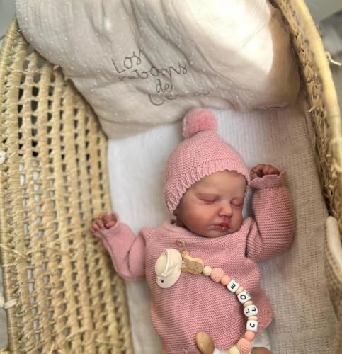 Muñeca Reborn Bebé Silicona Realista 20 Pulgadas miniatura 7