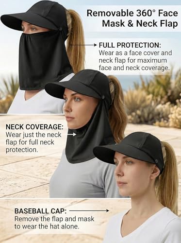 Sombrero Visera Outdoor para Mujer con Protección UPF 50+ miniatura 2