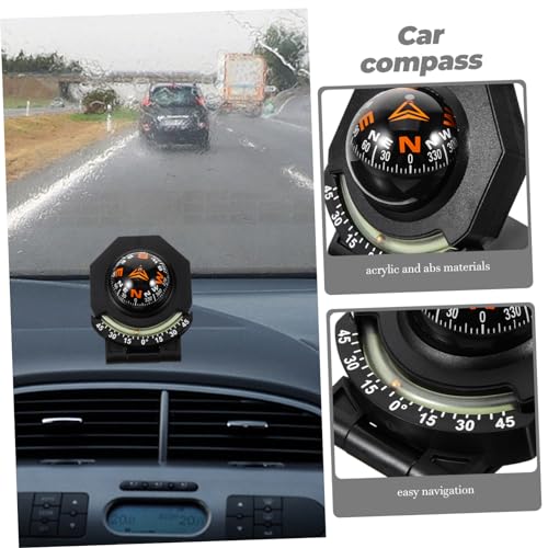 Brújula para tablero de carro Happyyami miniatura 2