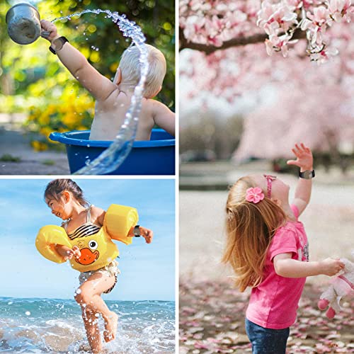 Bracelet For Apple Airtag Case, Wristband With Air Tag Accessories Holder, Kids Anti Lost Gps Trackers Cover For Toddlers Girls Boys Elders, Soft Lightweight Breathable Nylon Watch Band (Black) #TOP4