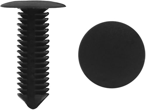 uxcell 50 unids 0.335 in agujero tornillo sujetador remache retenedores capó empuje Pin Splash Guard Clip coche accesorios