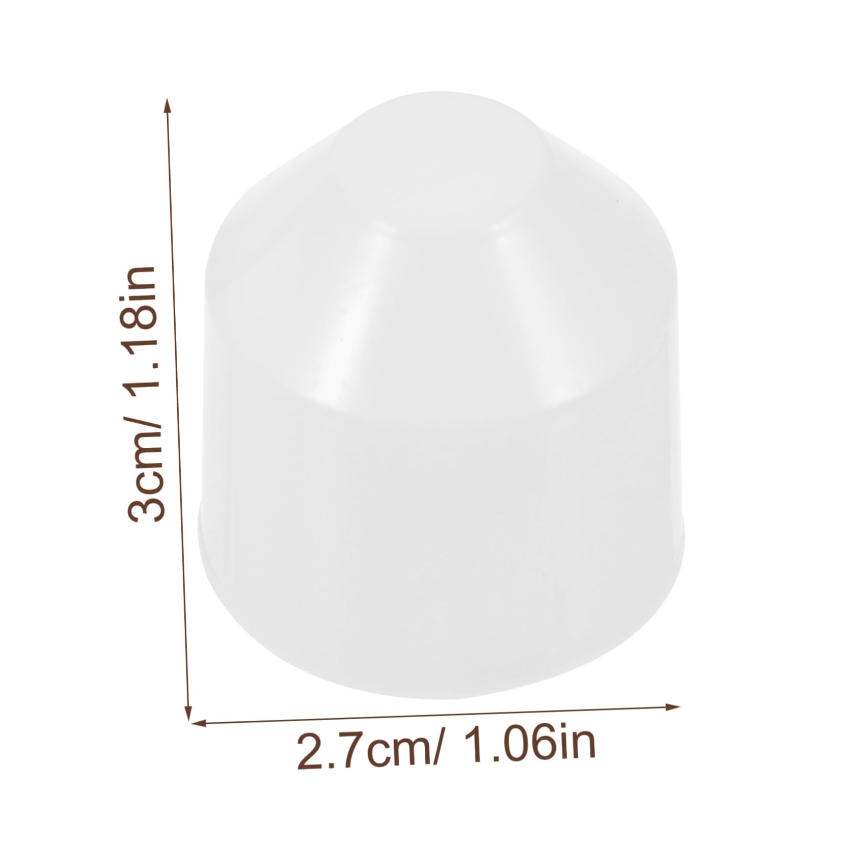 LIFKOME 50pcs Lamp Head Protective Cover Lamp Holder Lamp Cups Light Holder Light Cup Lamp Bulb Holder Light Bulb Replacement E27 Lamp Socket Cup Lamp Holder Cup Warm White Plastic