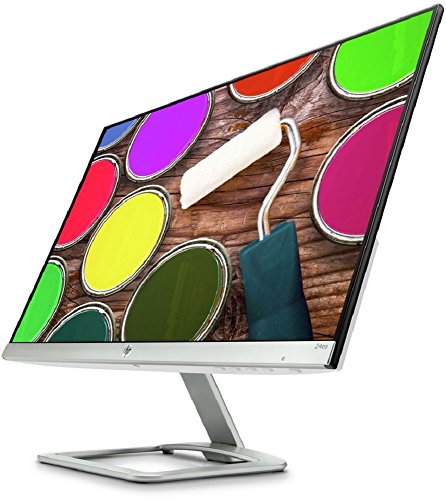 Image of HP 23.8 inch (60.45 cm) Edge to Edge LED Backlit Computer Monitor - Full HD, IPS Panel with VGA, HDMI Ports - 24EA (Silver)