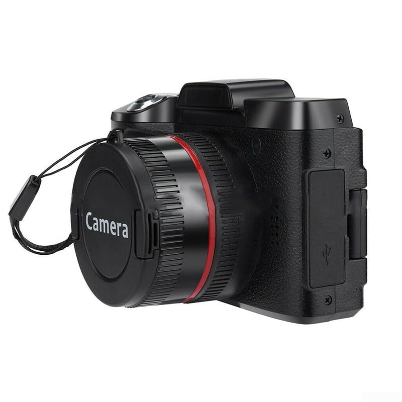 DAZZLEEX Fotocamera Corporea Con Obiettivo Girevole 180°, Video 1080p E Audio, Per Camminate, Consegne E Vita Quotidiana