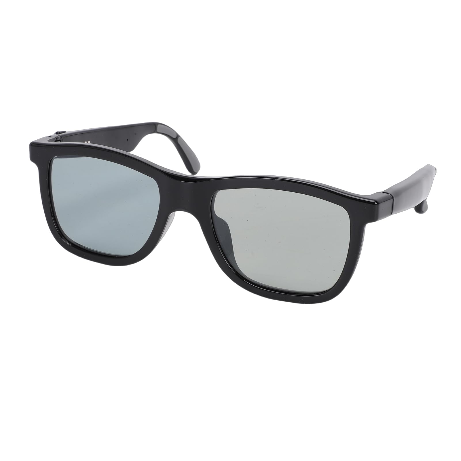 Naroote KI-Smart-Brille, Bluetooth-Brille mit Elektrochromen Gläsern und KI-Übersetzung, Ideal für Outdoor-Sport und Reisen (Black)