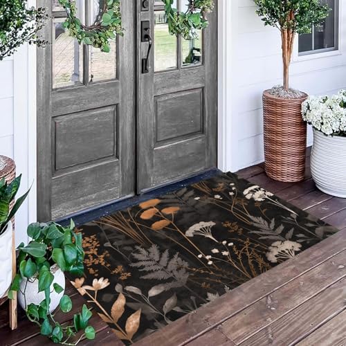 Tapis de sol antidérapant et lavable en machine pour entrée