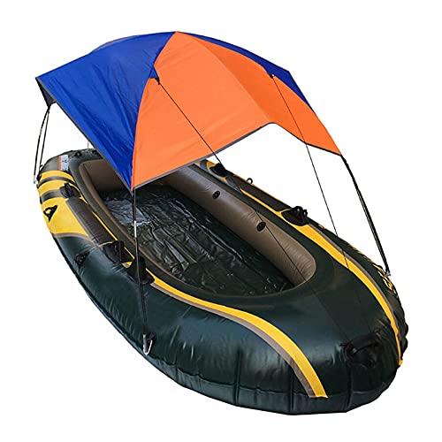 Auvent de kayak gonflable pare-soleil bateau de pêche tente 2-4 places