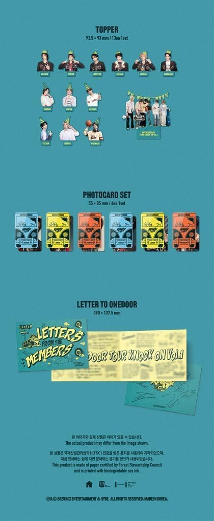 BOYNEXTDOOR Tour Knock On Vol.1 + extra photocards