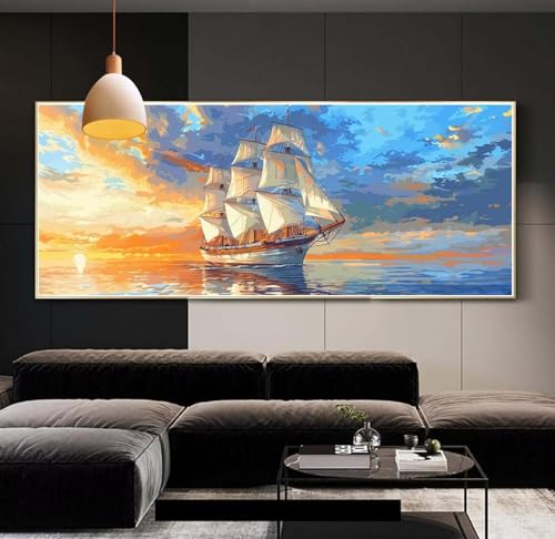 Cadeau Femme Idéal avec ce Kit de Diamond Painting Grand Format