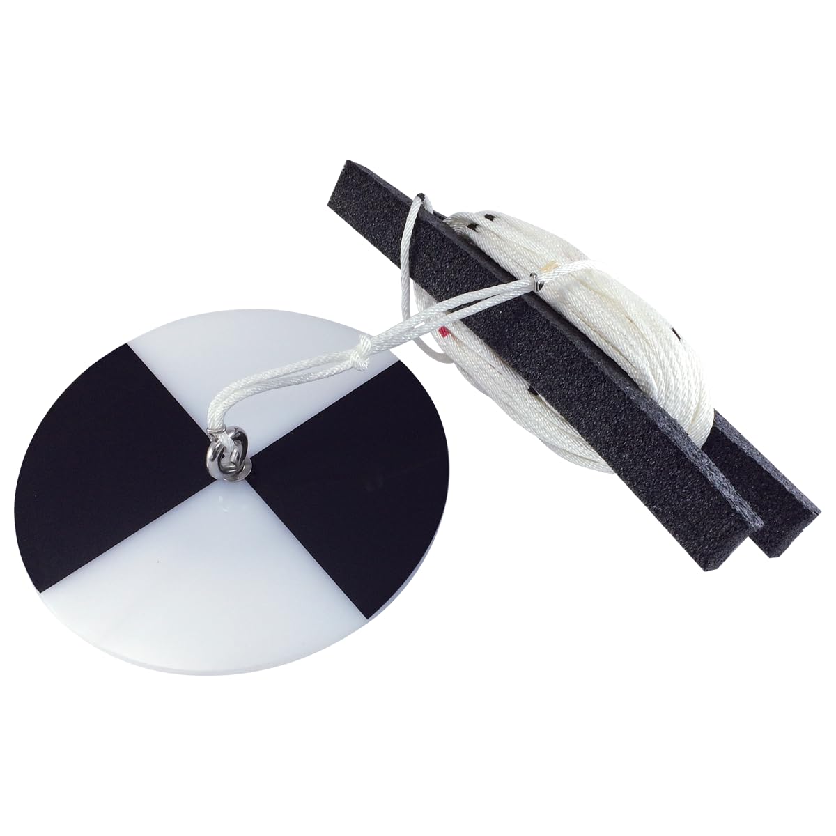 LaMotte 0171-CL Secchi Disk with Black and White Quadrants and Calibrated Line