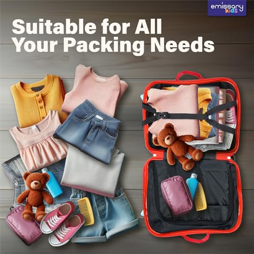 Emissary Todder Ride On Suitcase & Backpack Bundle - Kids Carry On Luggage Set2