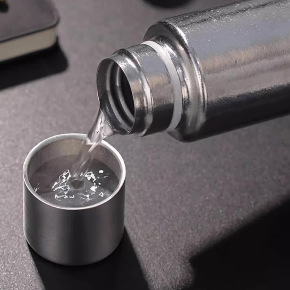Tytanowy kubek 800 ml warstwa izolacyjna lekka butelka kempingowa - zatrzymywanie ciepła duża pojemność naczynia do picia na świeżym powietrzu