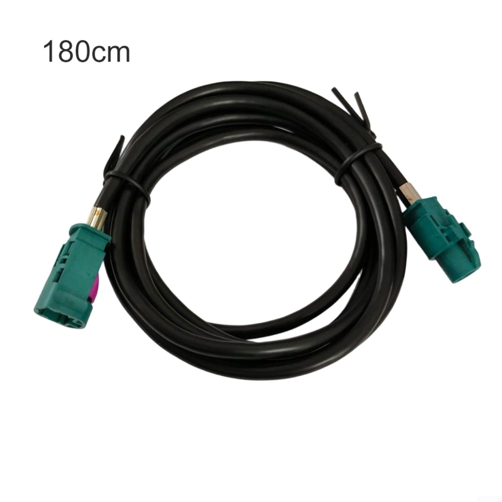 Automotive - Cavo LVDS Z femmina a 4 pin da 180 cm per autoradio navigazione GPS e trasmissione AV nel veicolo - ABS + adattatore in metallo