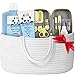 Cesto Regalo Neonati con Set Beauty Baby Care con Scatole per pannolini de Cottone e 2 prodotti biologici