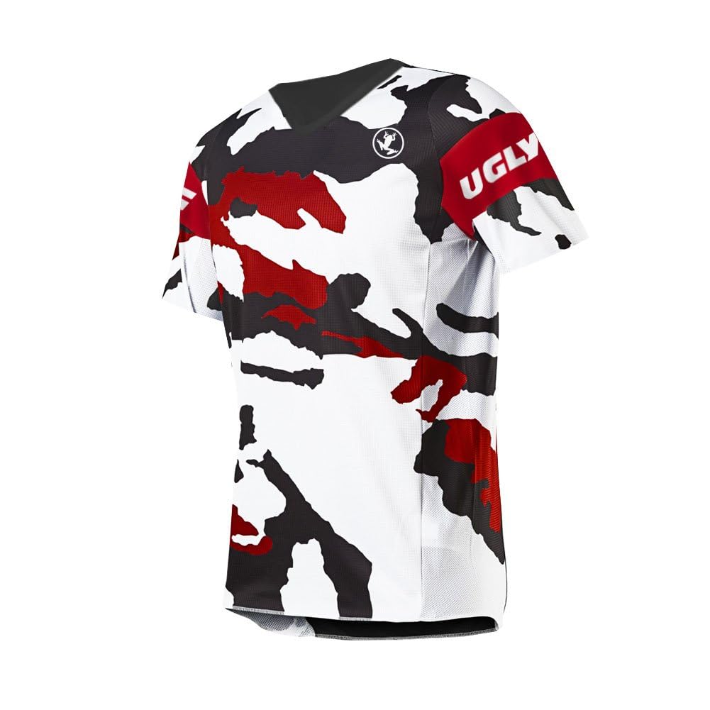 UGLY FROG 2026 Maglia CiclismoTraspirante Estivi MTB ConmanichelungheTraspirante Asciugatura Rapida Magliette Mountain Bike Uomo