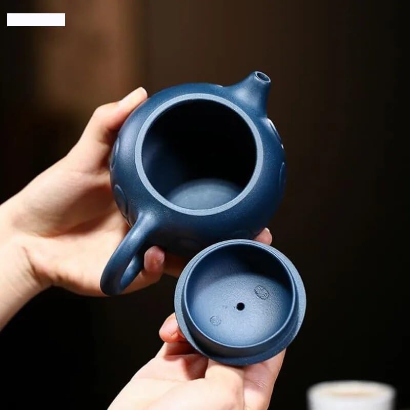Teiera Teiera Cinese in Argilla Viola, caffettiera, teiera Portatile Fatta a Mano da Viaggio, Accessori for Il tè for la casa, teiera for tè Sfuso 250ML Teiere