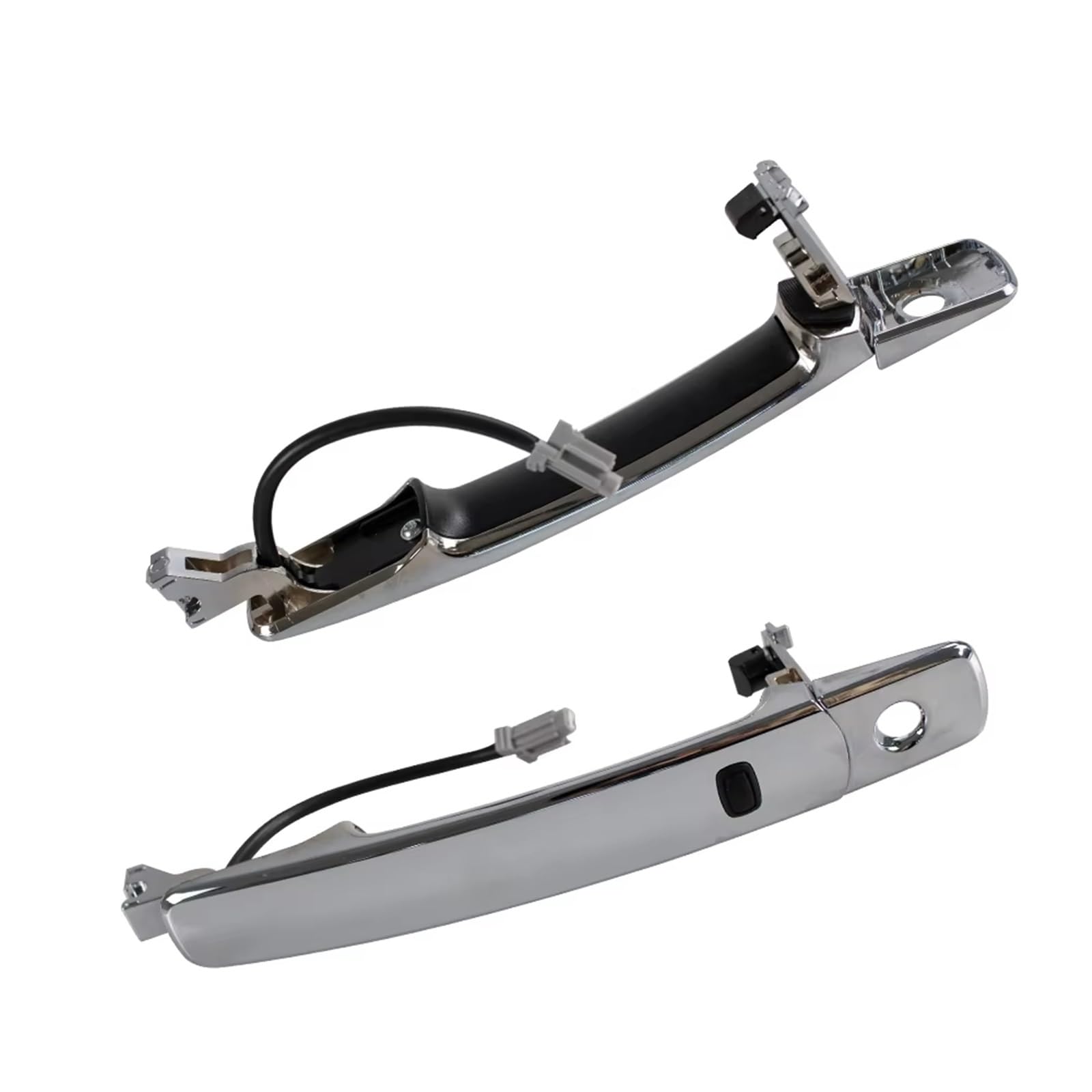 Fvbfcdx One Color Car Exterior Handle Compatible With Nissan For Murano 2003-2008 1 Pcs Car Front Left And Right Outside Door Handle Door Handle Replacement Oem: 80640-Cb81b(1 With Hole)