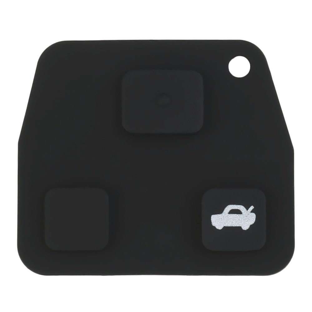 Membrane 2 Boutons Pour Clé Toyota - Compatible Corolla, Celica, RAV4, Yaris - Remplacement Facile