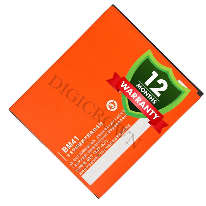 Image of Original BM41 Battery Compatible for Xiaomi Redmi 1 | Redmi 1S - (2000mAh) - 1 Year Warranty DF7