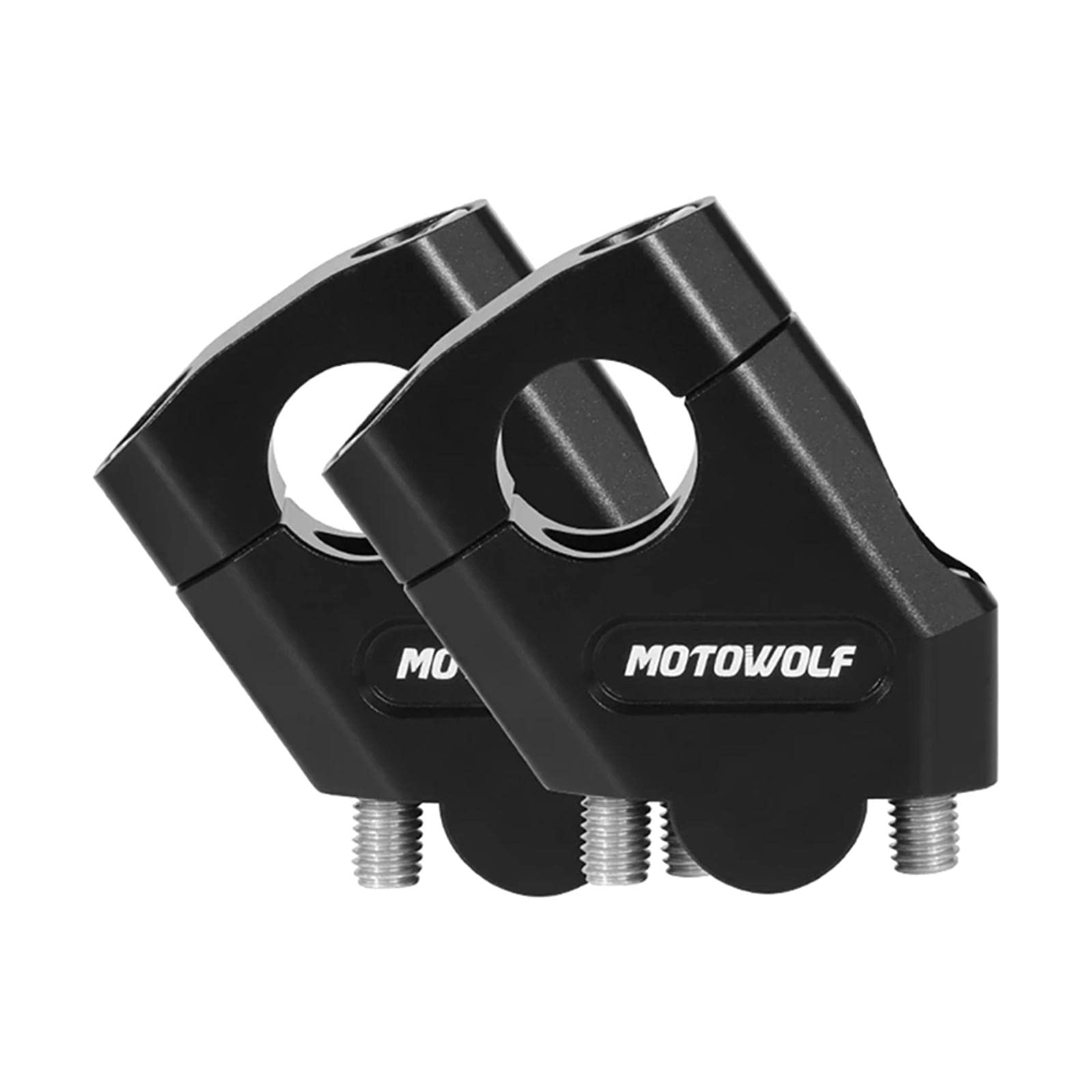 Universal Motorcycle Aluminum Handle Bar Riser Bar Mount Bracket Black 28mm-picture-11