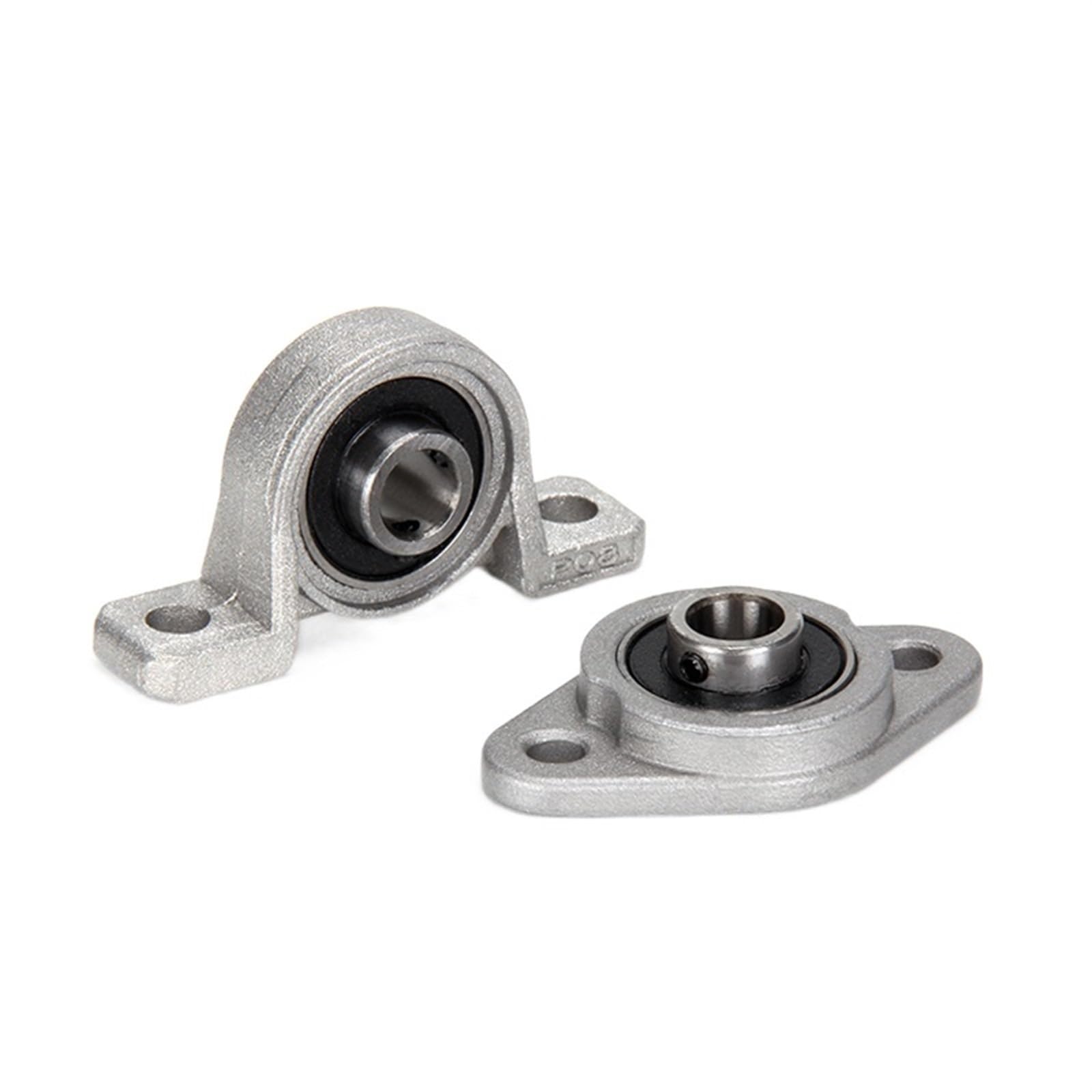 Mounted bearing 1 Pz Cuscinetto In Lega di Zinco con Sede 8 10 12 15 17 30 35mm Cuscinetto di Supporto Montato Cuscino KP08 KFL08 KP001 KP002 KFL001 for Ball Bearing Skate Bearings ( Size : KP005 25mm