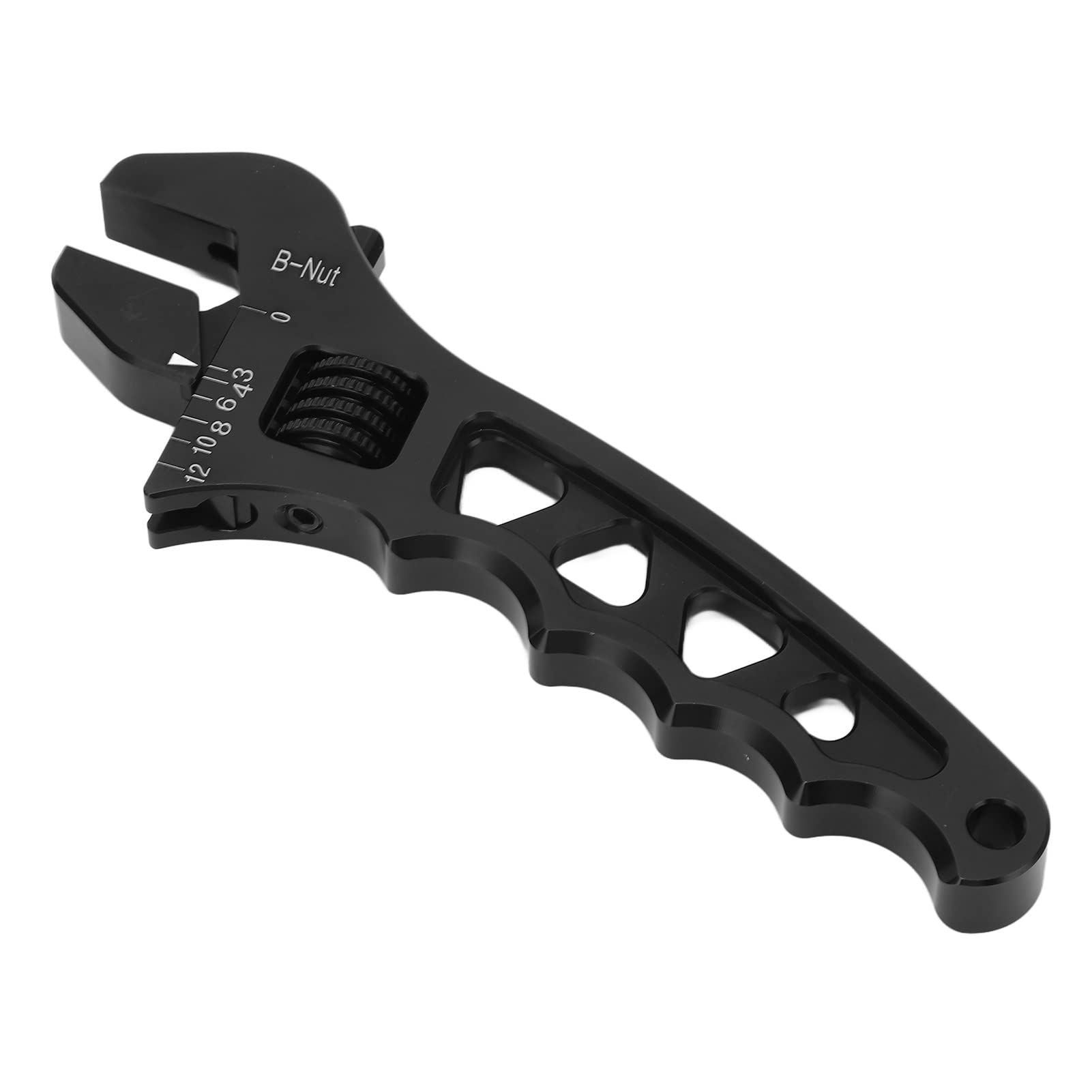 AN3 to AN12 Wrench: Adjustable Aluminum Alloy Anodic Oxidation High Strength Fitting Wrench for Oil Cooling Hose and Accessories