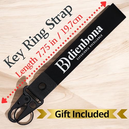 13 Card Slots Genuine Leather Minimalist Zipper Accordion Purse, Slim Multi Pockets Zip Around Wallet with Key Ring Strap, Compact Card Organizer with Key Ring Strap (Black)4