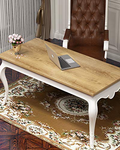 FunStick Klebefolie Holzoptik Vintage Selbstklebende Folie 60CM x 5M Vinyltapete Möbel Aufkleber Tapete Braun Abnehmbar Dekofolie für Wohnzimmer Wände Schränk Tür Tisch DIY Renovierungen