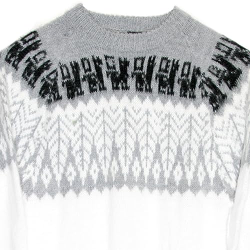 Gamboa Alpaca Wool Sweaters For Women Lightweight Longs Top White Summer Sweater #TOP1