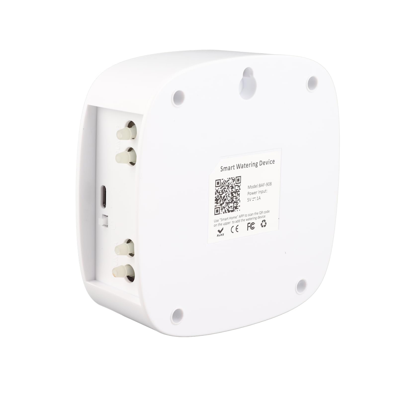 Yinhing Bewässerungsgerät mit Pumpensystem, Automatisches Bewässerungssystem für Zimmerpflanzen, Sprachsteuerung, Programmierbare Zeitgesteuerte Bewässerung, USB Wiederaufladbar für den Einsatz