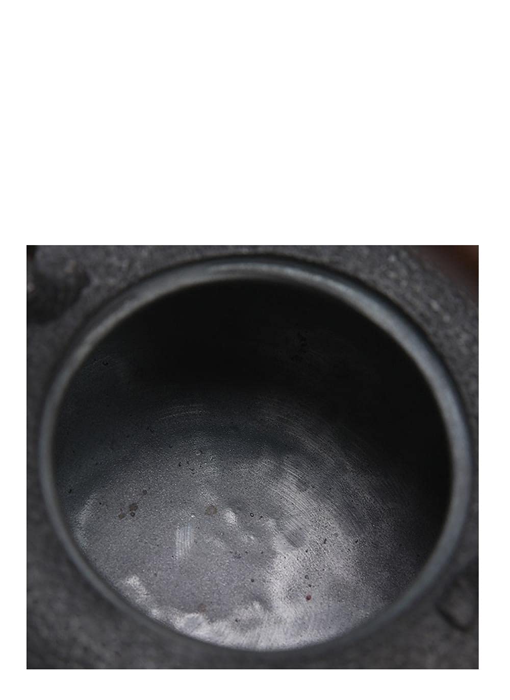 Exquisiter Wasserkocher Gusseisen-Teekannen-Set, japanische Teekanne, Tetsubin-Wasserkocher, Getränke-Kungfu-Werkzeuge, Edelstahl-Sieb, Bambus-Gelenk-Teekessel, 1 2 l, wie abgebildet