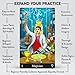 AstroMatrix Tarot Deck with Comprehensive Guide – Modern Symbolism and Enhanced Digital Interpretations for All Levels