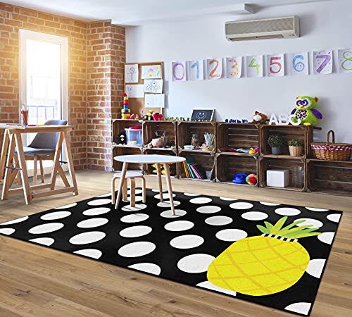 Tropical Pineapple Classroom Rug by Flagship Carpets