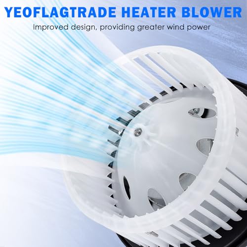 Image of HVAC AC Heater Blower Motor Assembly 700193 Compatible with Nissan Altima 2007-2019 350Z 370Z Murano & Infiniti G25 G35 G37 EX35 FX35, Replaces 27200-JA000 27225-3TA1A PM9316