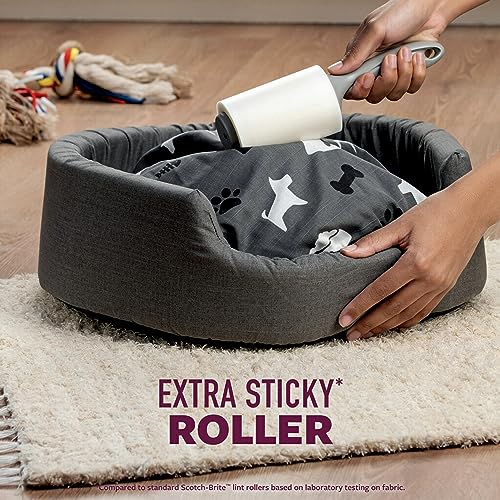 Scotch-Brite Doble Paquete Rodillos para Pelusas de Mascotas 100 Hojas