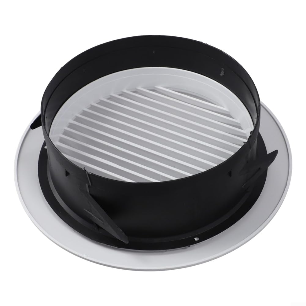 Tuidzljd Round ABS Wall Vent Cover for Air Circulation and Exhaust Efficient Air Volume Control