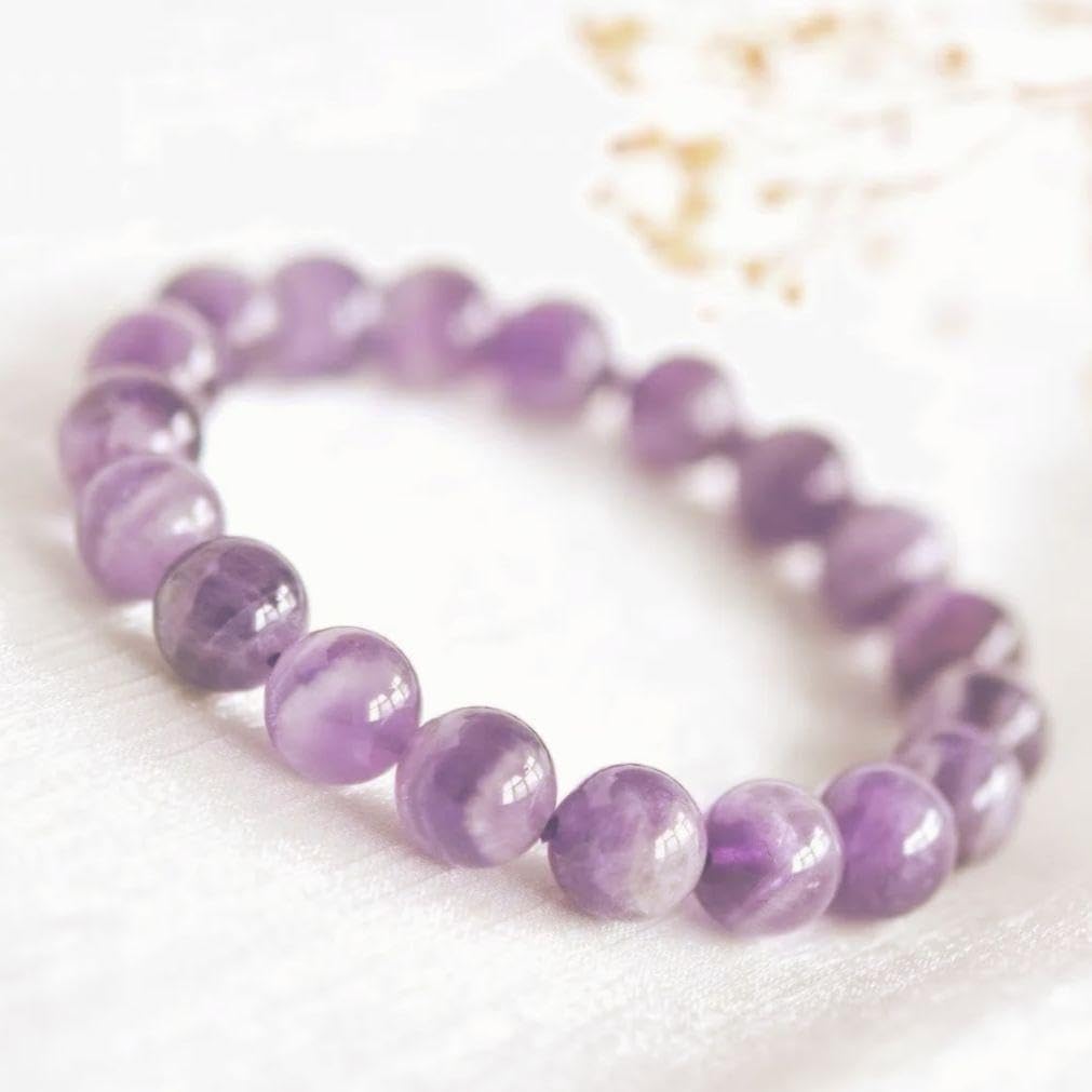 ミルキーアメジスト乳白紫水晶 恋愛成就 対人運仕事運 魔除け精神安定ヒーリング愛