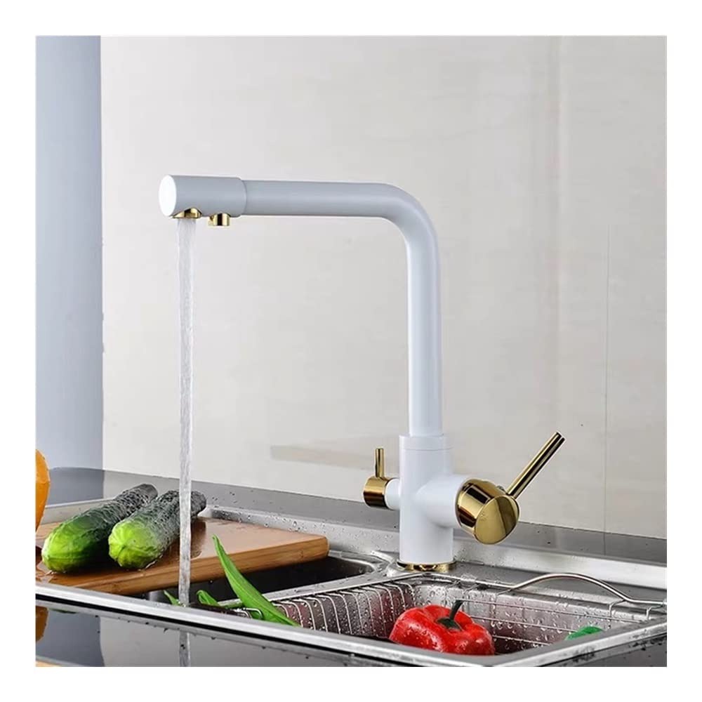 Robinet évier de cuisine rotatif pour un accès direct à l'eau pure