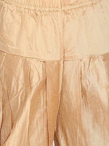 Image of VASTRAMAY Boys' Bandhani Kurta & Patiyala Set | Traditional Ethnic Out Fit For Rakhi