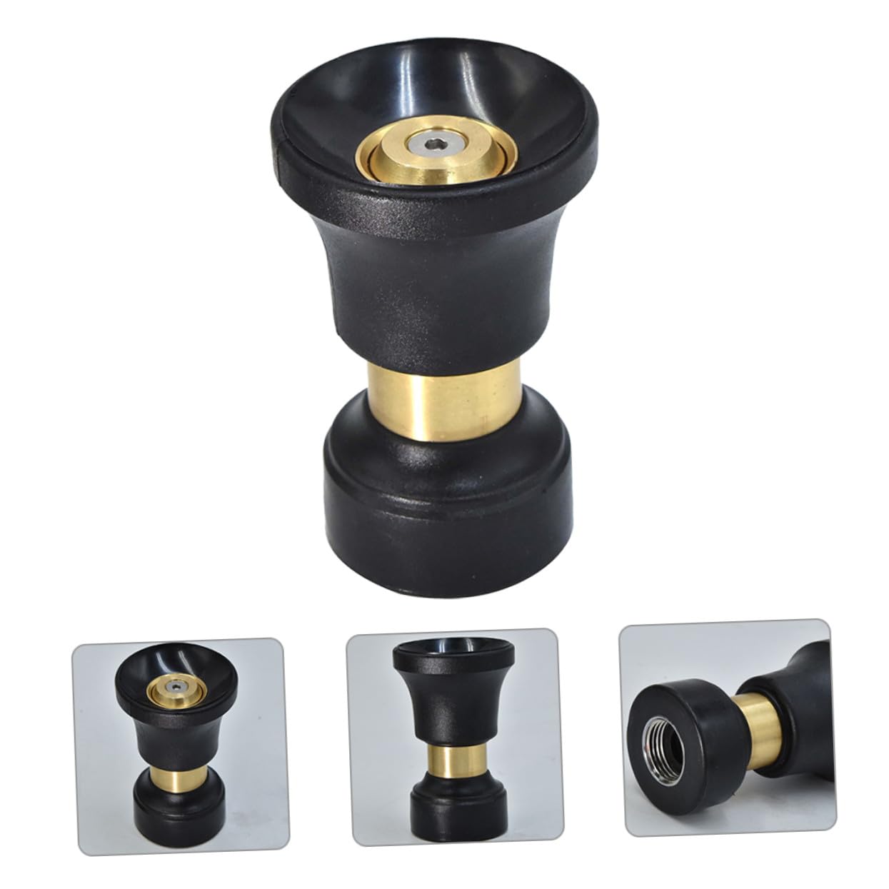 NOLITOY Metall Gartenspritze Wasserdüse Drehbarer Sprühkopf Einstellbar Hochdruck Sprinkler Für Gartenbewässerung Autowäsche Und Reinigung Robust Langlebig
