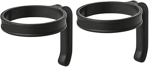 ZYTC Mango de vaso de 30 onzas para Yeti, Ozark Trail, Sic Magnum Steel 30 onzas, paquete de 2 unidades, color negro