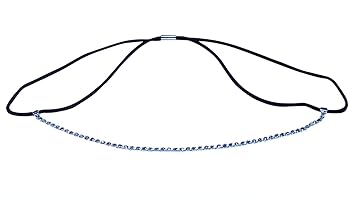 Rhinestone Sparkle Shiny Elastic Headband (Straight)