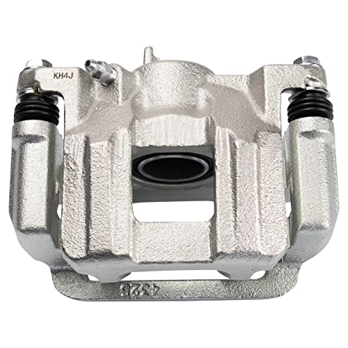 Image of TRQ Rear Brake Pad & Rotor Kit Ceramic Premium G-Coated Compatible with 2011-2017 Honda Odyssey