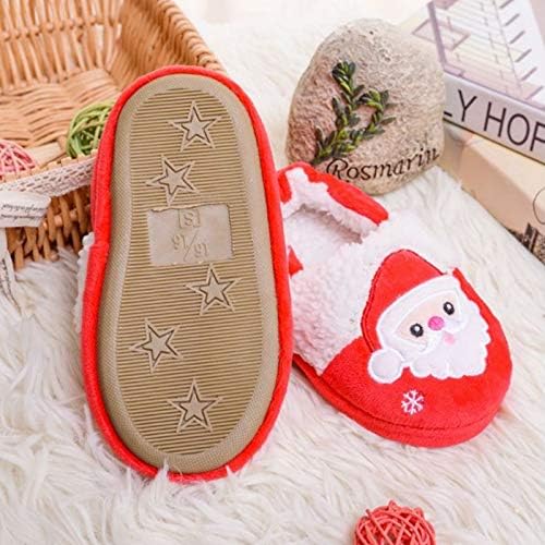 Winter Slippers For Girls Cartoon Animal Slippers Toddler Warm Plush House Shoes Little Kids Home Slippers - Image 4