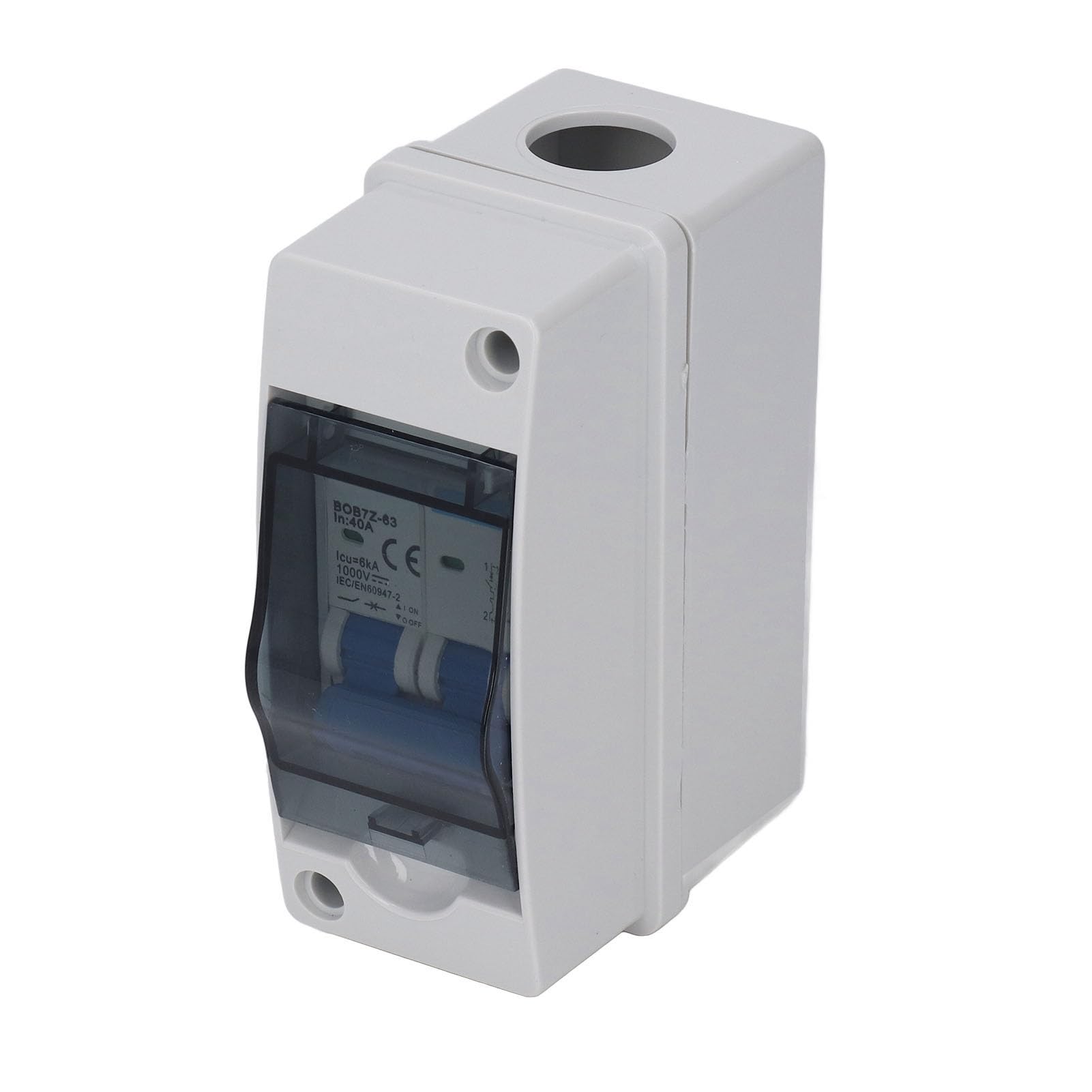 Boîtier de distribution solaire 1000V avec coupure CC 40A robuste - 8